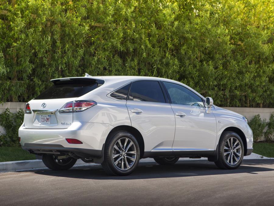  Lexus RX350 F-Sport 2012 года  (фото 9 из 16)